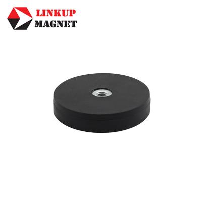 Internal Thread Rubber Coated Magnet